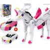 2022 Neues Turning Mecard Mega Drache Teryx Verwandlung LKW Roboter Cartoon Anime Auto Modell Spielzeug Kampfarena Fahrzeug + 3 Karten