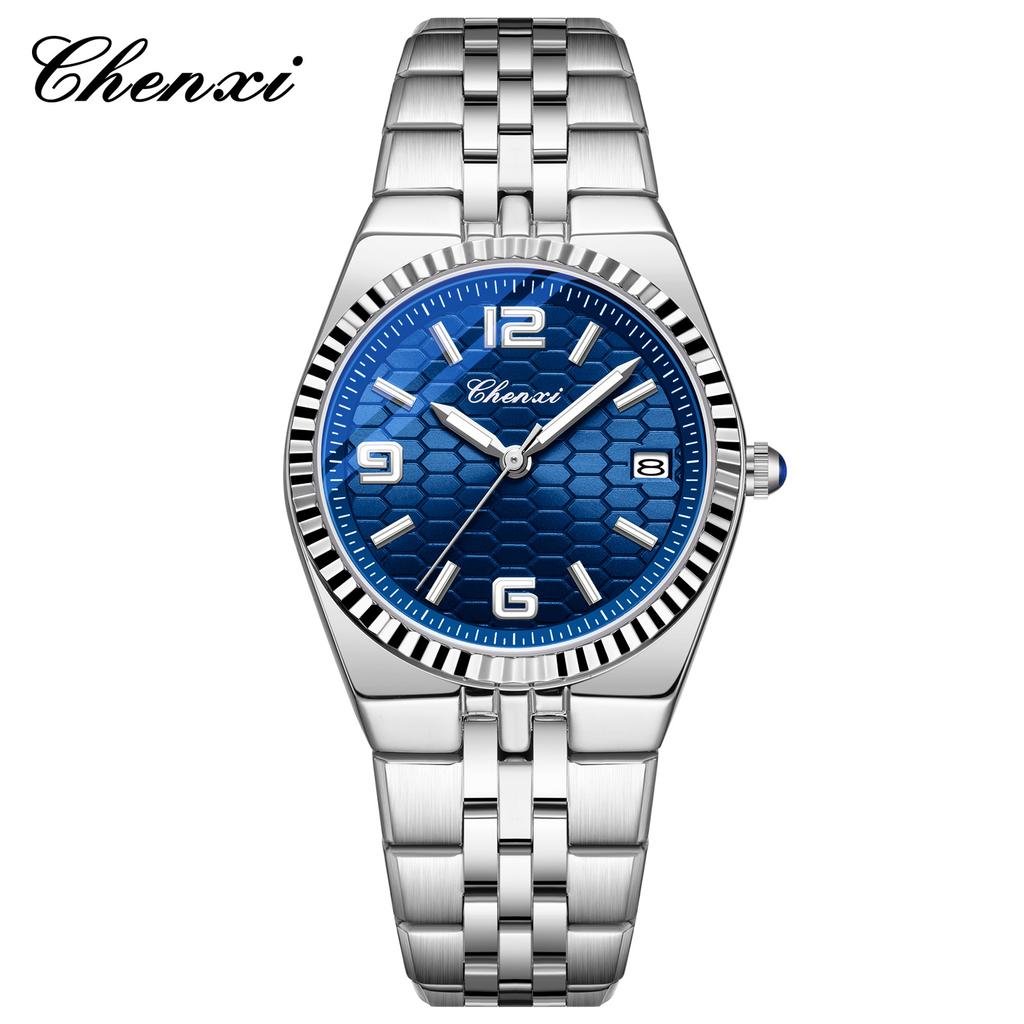 Couple Watch Luxury Quartz Watch Waterproof Watch Lover Gift Night Light Classic Date Week Clock His Her Watch