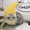 Pet Hood Cute Dog Teddy Dress Up Sunflower Cat Headgear Wig Cat Hat