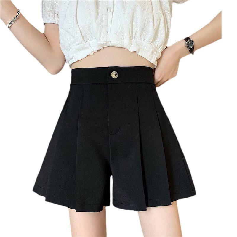 Women's Summer 2026 High-Waisted Loose Pleated Wide-Leg Petite Slimming Casual Pants