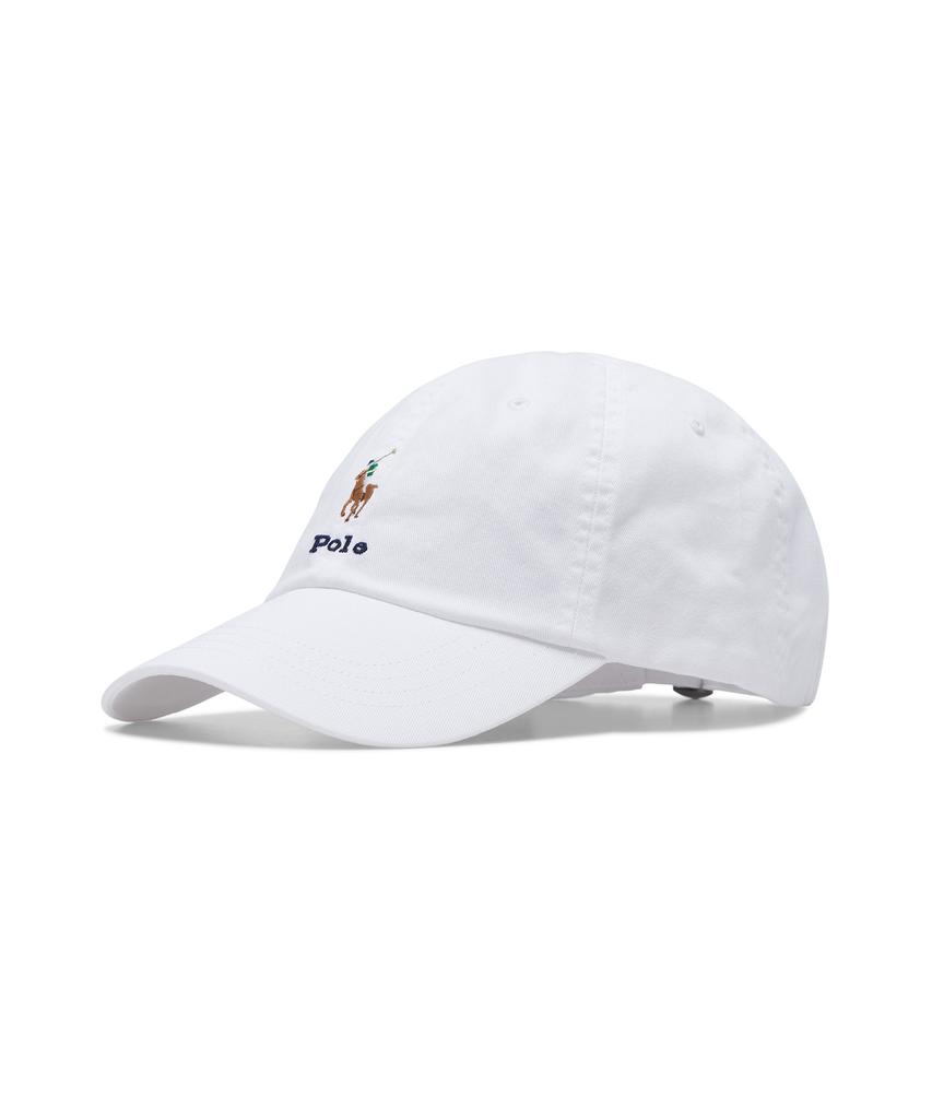 POLO RALPH LAUREN [White Collection] Twill Ball Cap - White