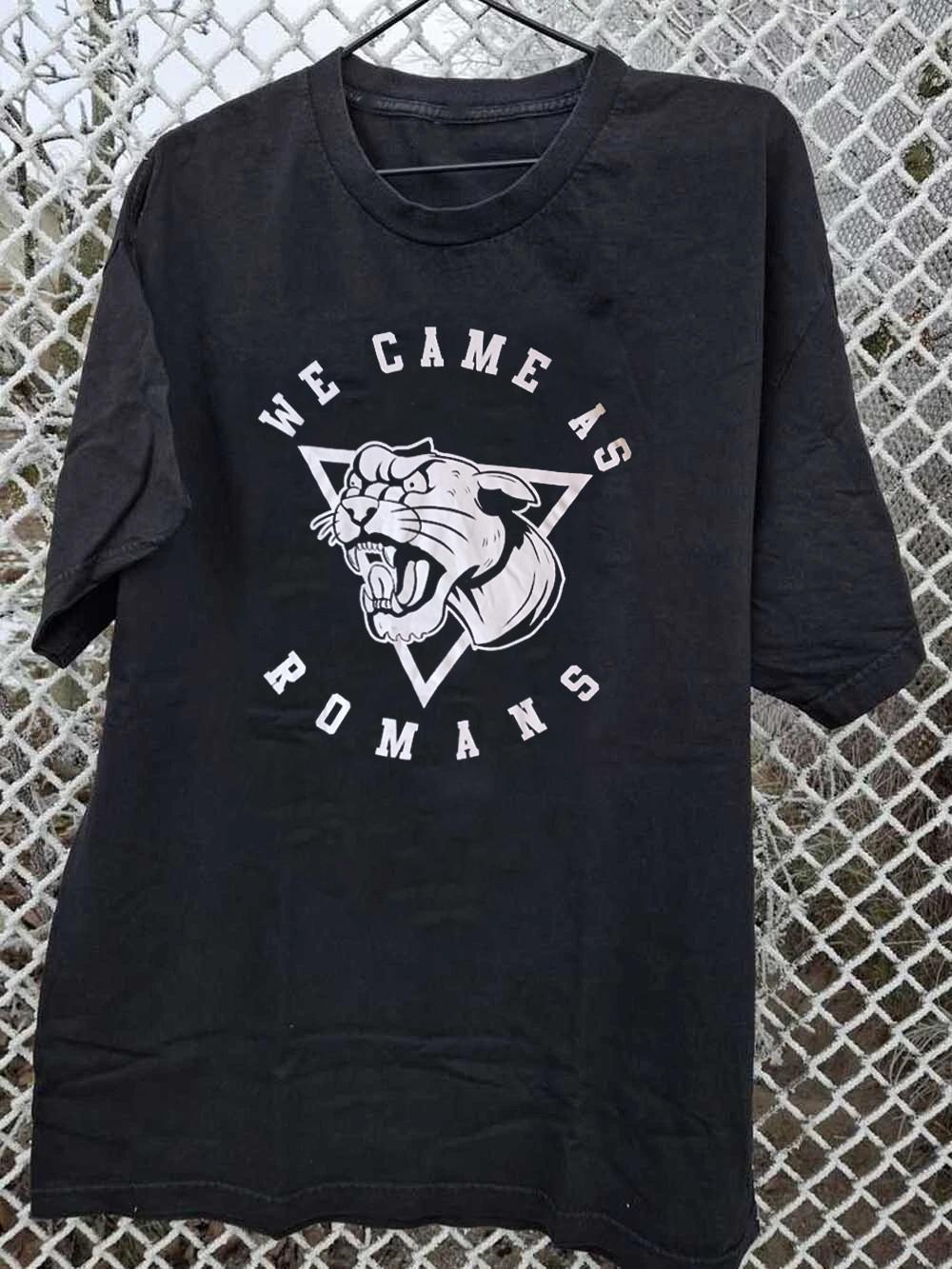 Collection We Came As Romans Band Logo Classic T Shirt Black All Size BT800 XXL