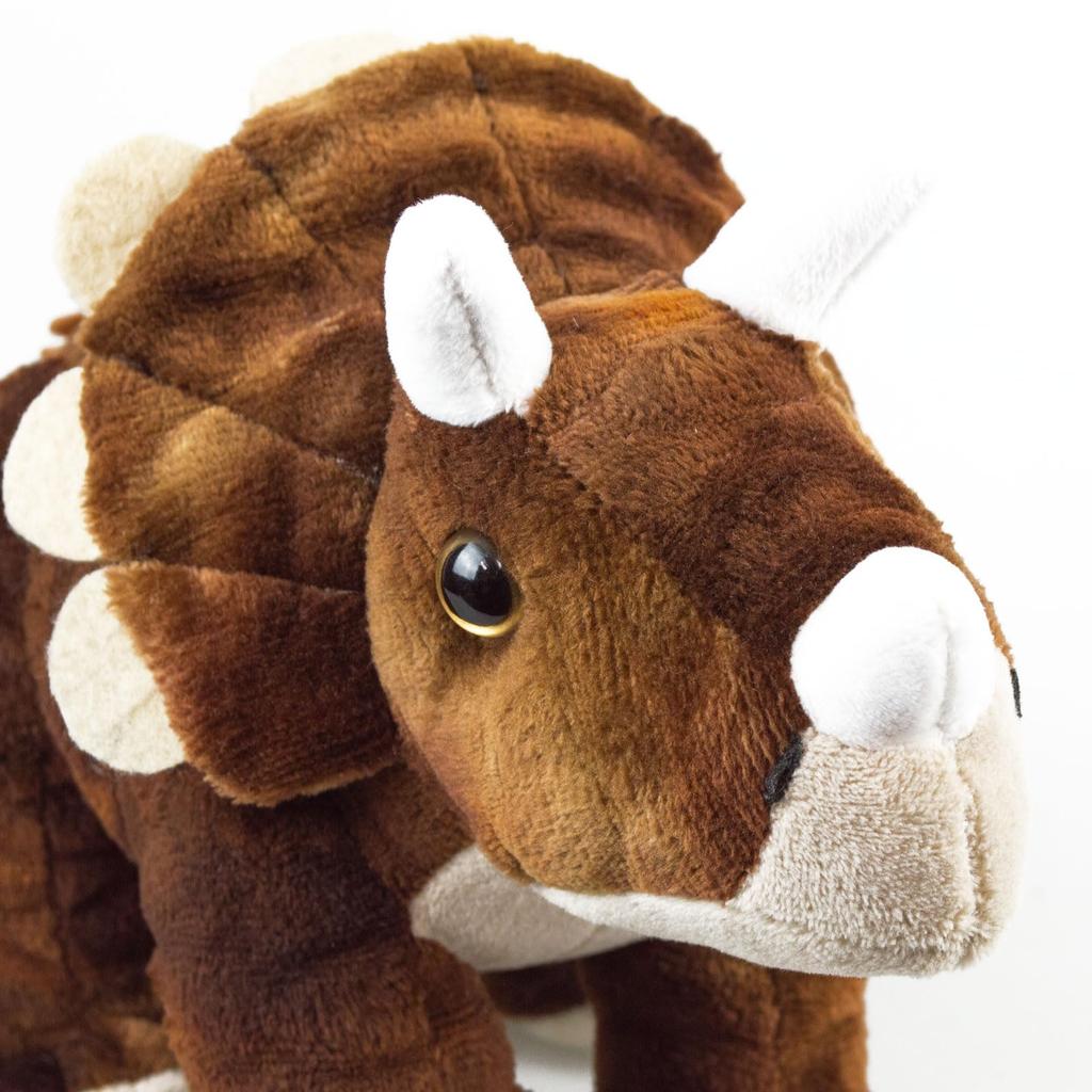 The Access Plush Triceratops Big Real Dinosaur Dinosaur Toy