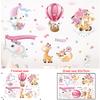 Removable Cartoon Wall Stickers for Kids Room Kindergarten Creative Christmas Birthday Gift Decals