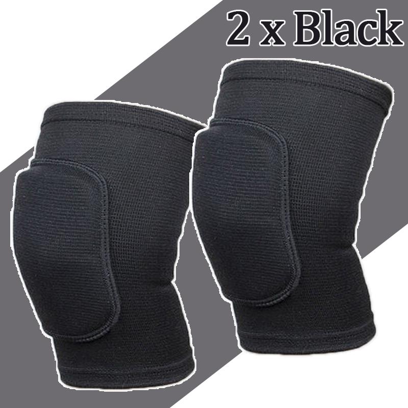 Rodilleras de Compresión Deportiva Protector Elástico de Rodilla Rodilleras de Esponja Engrosada Soporte para Baile Entrenamiento