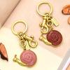 Snail Keychain, Bag Pendant, Women'S Bag Accessory, Exquisite Car Keychain Pendant