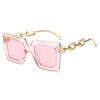 Oversized Sunglasses Woman  Brand Designer Vintage Square Sun Glasses Female Big Frame Shades Uv400