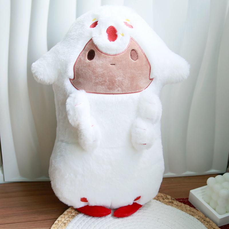 Süßes Geist Plüschkissen Weiches Flauschiges Stofftier Geist Für Schlafzimmer Sofa Dekoration Und Geschenke. 43cm