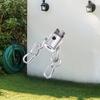 Draga de canalizare cu cablu rotativ de tip împingător, arbore flexibil, lanț de detartrare a canalizării, unealtă de întreținere multifuncțională pentru țevi PVC pentru arc de 16 mm