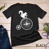 Squirrel Riding Pennyfarthing Bike Graphic Unisex T-shirt