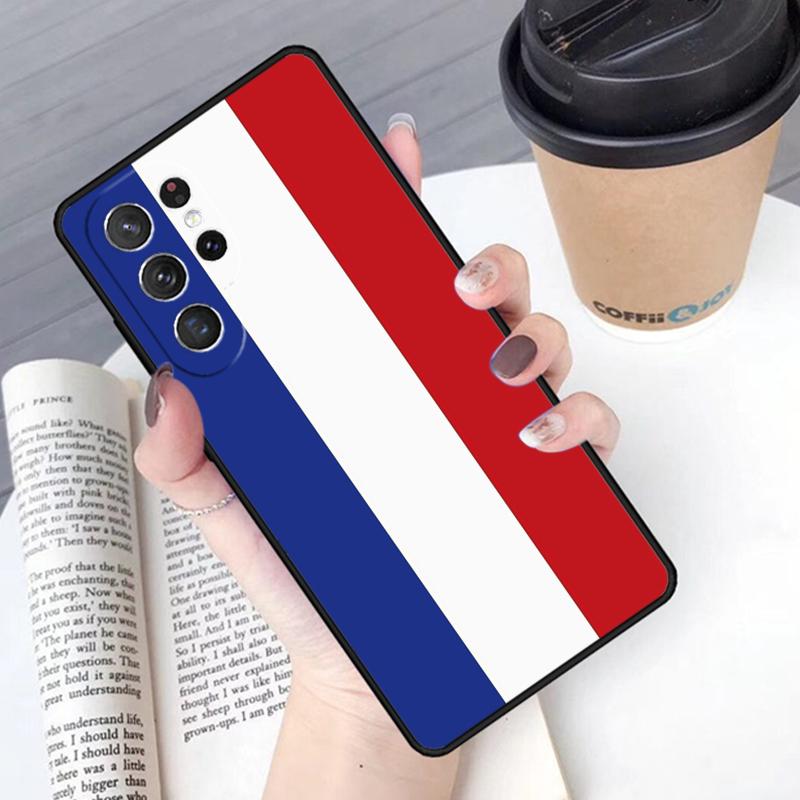 France National Flag Phone Case Cover For Samsung Galaxy S24 S25 Ultra S21 S22 Ultra S10E Note 10 Plus Note 20 FE S23
