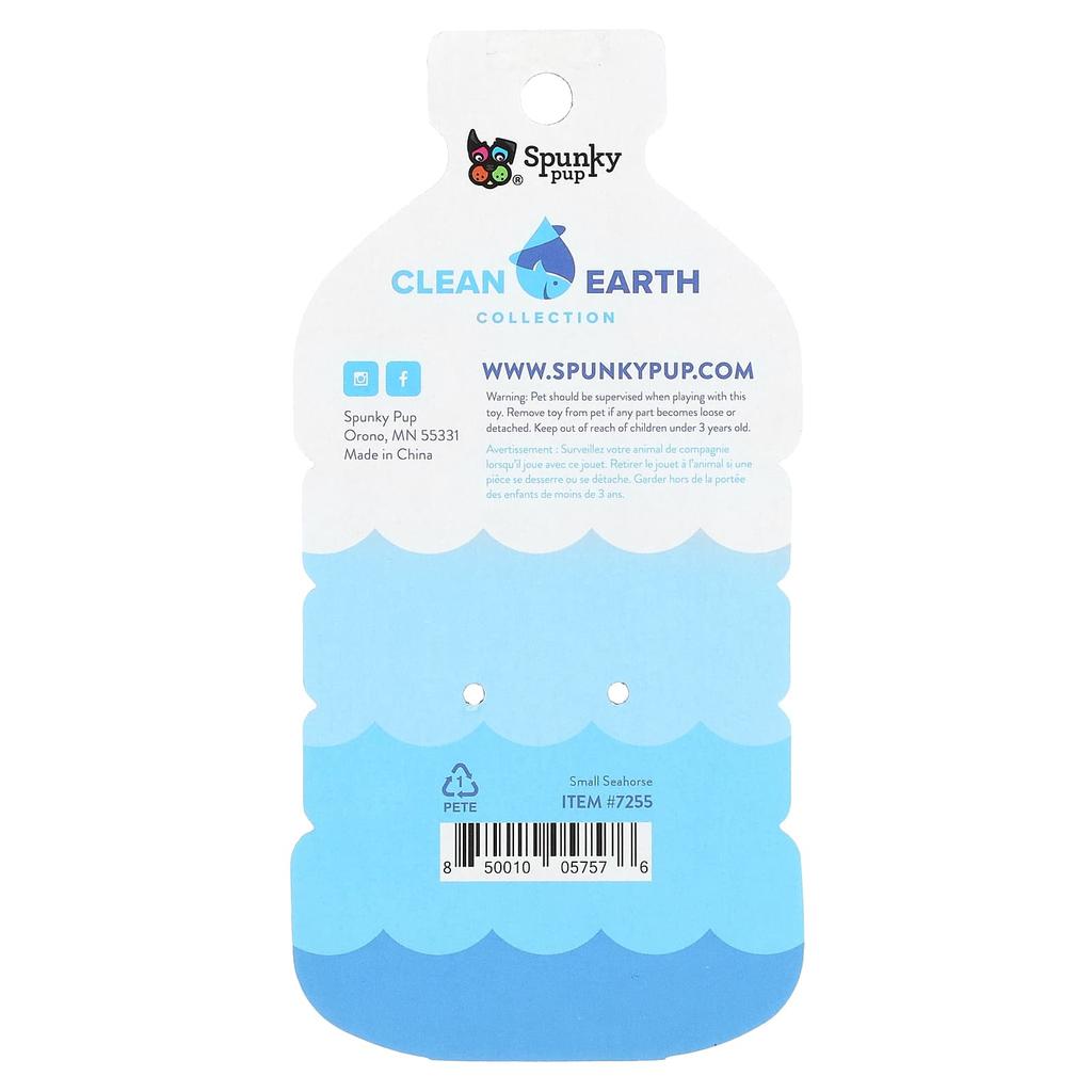 Clean Earth Collection, Small Seahorse, 1 Toy