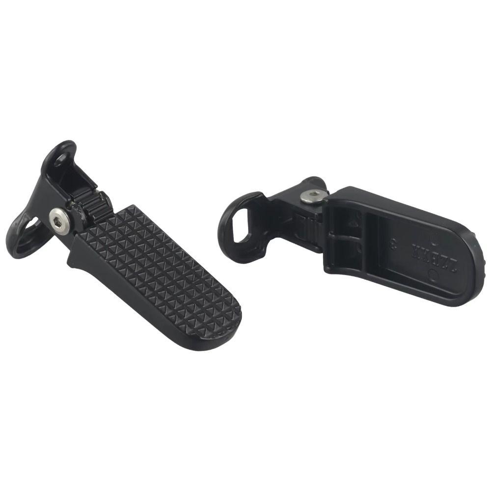 Anti Slip Surface Bicycle Rear Foot Pegs Aluminum Zinc Zinc Alloy Passenger Footrests Motorcycle