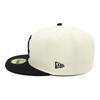 New Era 59FIFTY Cap MLB Chicago White Sox CWS SIDE PATCH ONSPOTZ and Flat Summer Sun UV Protection (14666277, NER35C4225), Chrome/Black/White, 2-Tone,