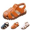 Children's Outdoor Sandals Durable Non-Slip Sole Adjustable Strap Lightweight Breathable Design for Beach and Casual Wear