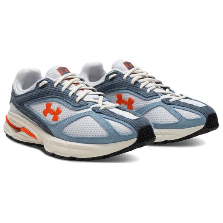 Under Armour HOVR Apparition Cord Comfortable Lightweight Rebound Lifestyle Shoes Unisex Sneaker Gray Blue 6010420-014