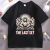 Funny Jesus DJ The Last Set Graphic T Shirt Unisex Women Summer Short Sleeve Casual Christian Rave Harajuku Unisex Streetwear Tops