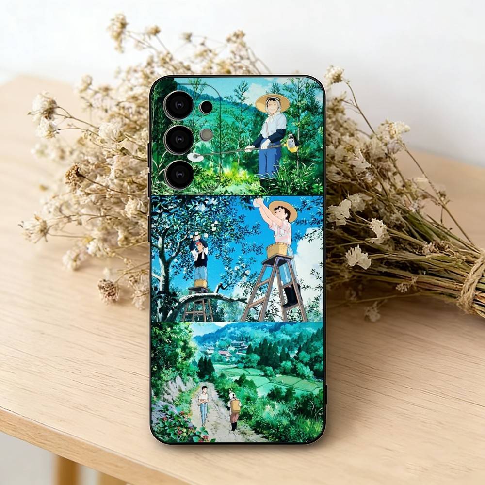 

Only Yesterday Taeko Phone Case For Samsung S25,S24,S21,S22,S23,S30,Ultra,S20,Plus,Fe,Soft Silicone Black Cover Samsung S26Plus