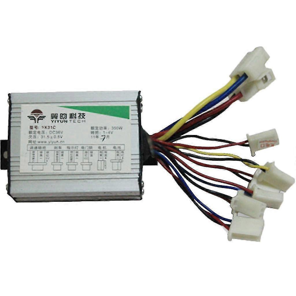 24v, 36v, 48v Electric Bicycle E-bike Brush Scooter Motor Speed Controller 36v
