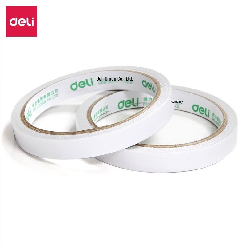 Deli High-Adhesive Cotton Paper Double-Sided Tape