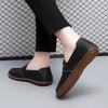 Men's Casual Leather Shoes Loafers Moccasin Breathable Slip On Boat Soft Driving Shoes
