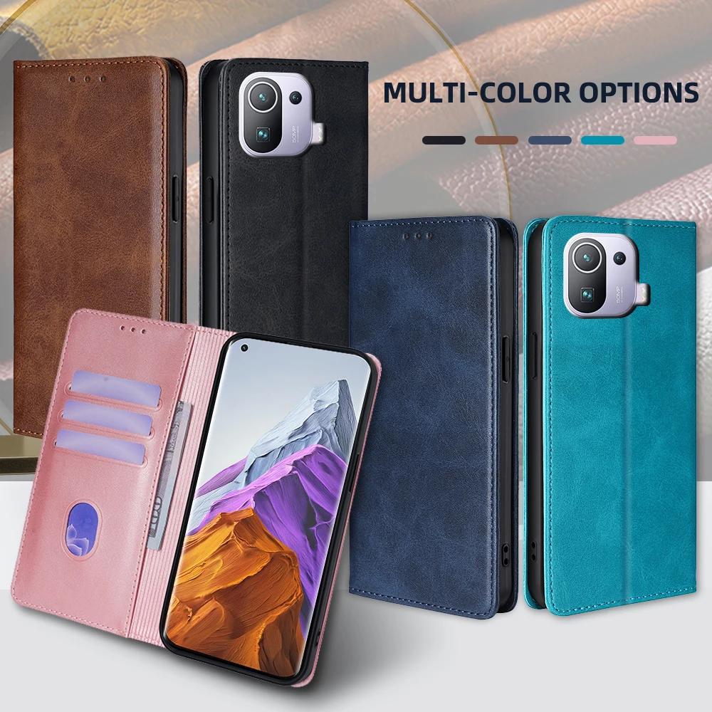 Redmi A2 Case Fashion Leather Wallet Book Case for Xiaomi Redmi A1 A2 A1 Plus A2 Plus Magnetic Flip Phone Case with Card Slots