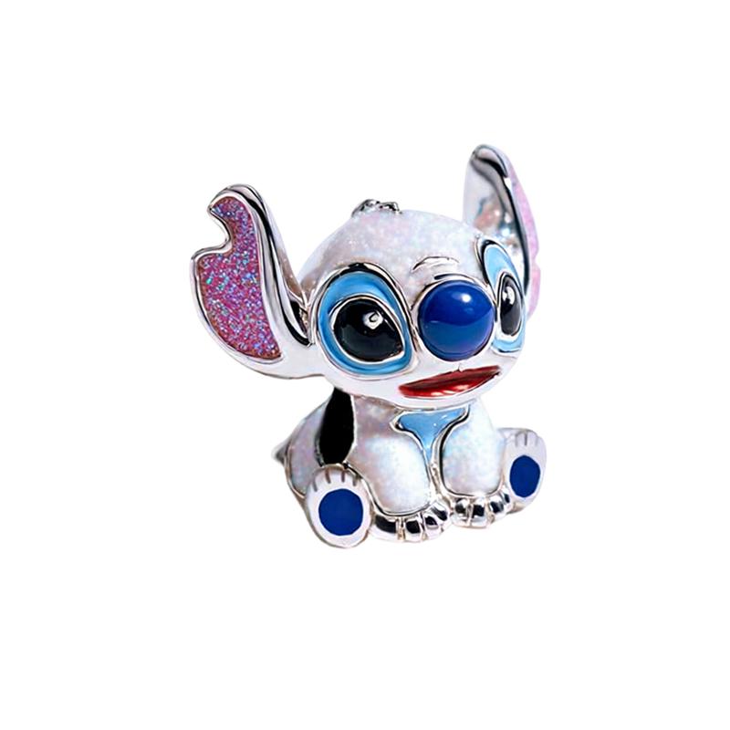 Neuer Disney Funkelnder Fremder Demodog Demogorgon Hänge Stitch Charm Perle Monster Passend für Original Armbänder DIY Schmuck Geschenke
