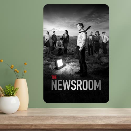 The Newsroom Classic TV Show Metal Poster Sign 20x30cm(7.8x11.8inch)
