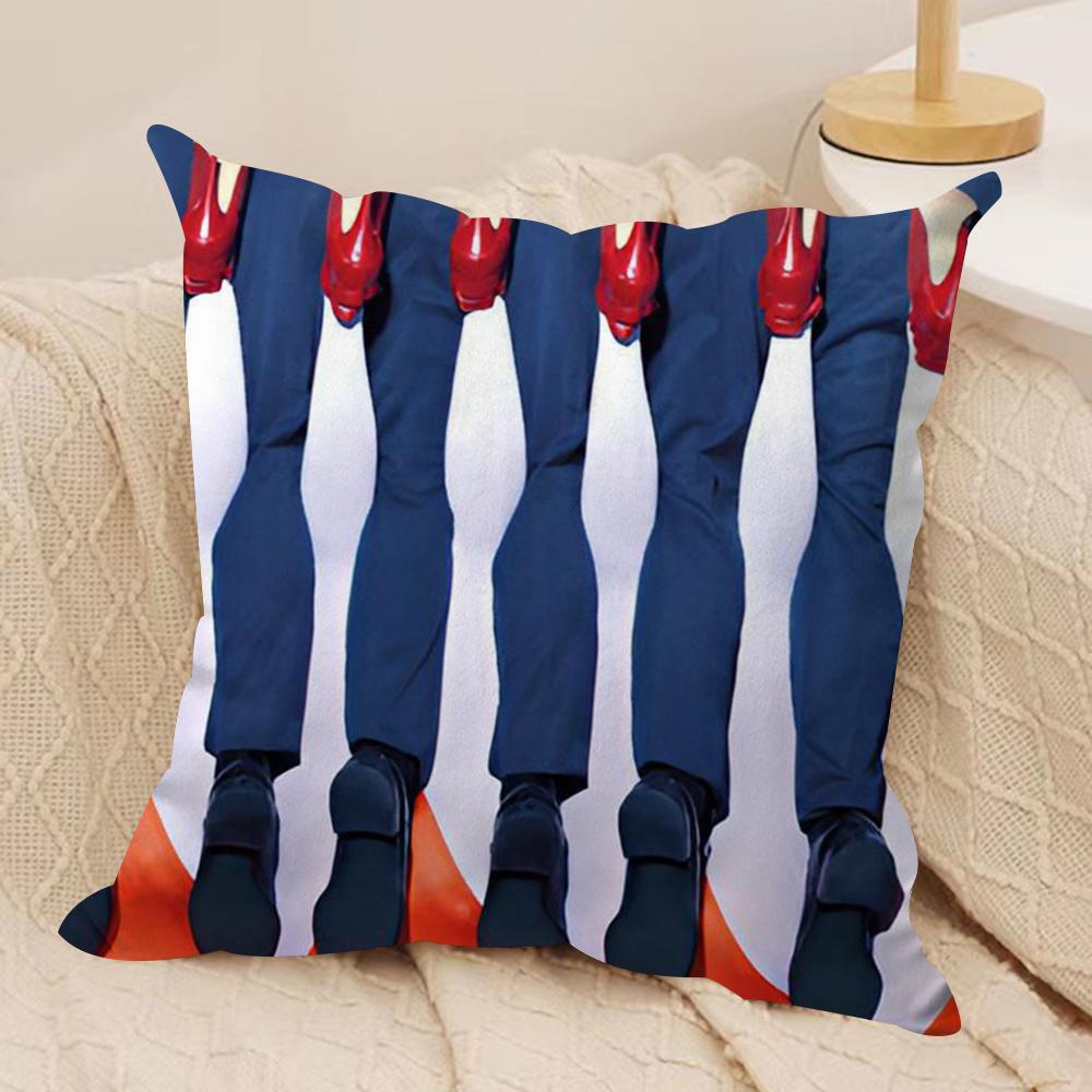 Fashion T-Toiletpaper Cushion Cover Soft Plush Fabric Double-Sided Printed Sofa Cushion Cover for All Seasons Home Decor Gift