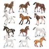 Wild Shire Horse Lipizzaner Pvc Model For Kids Educational Display