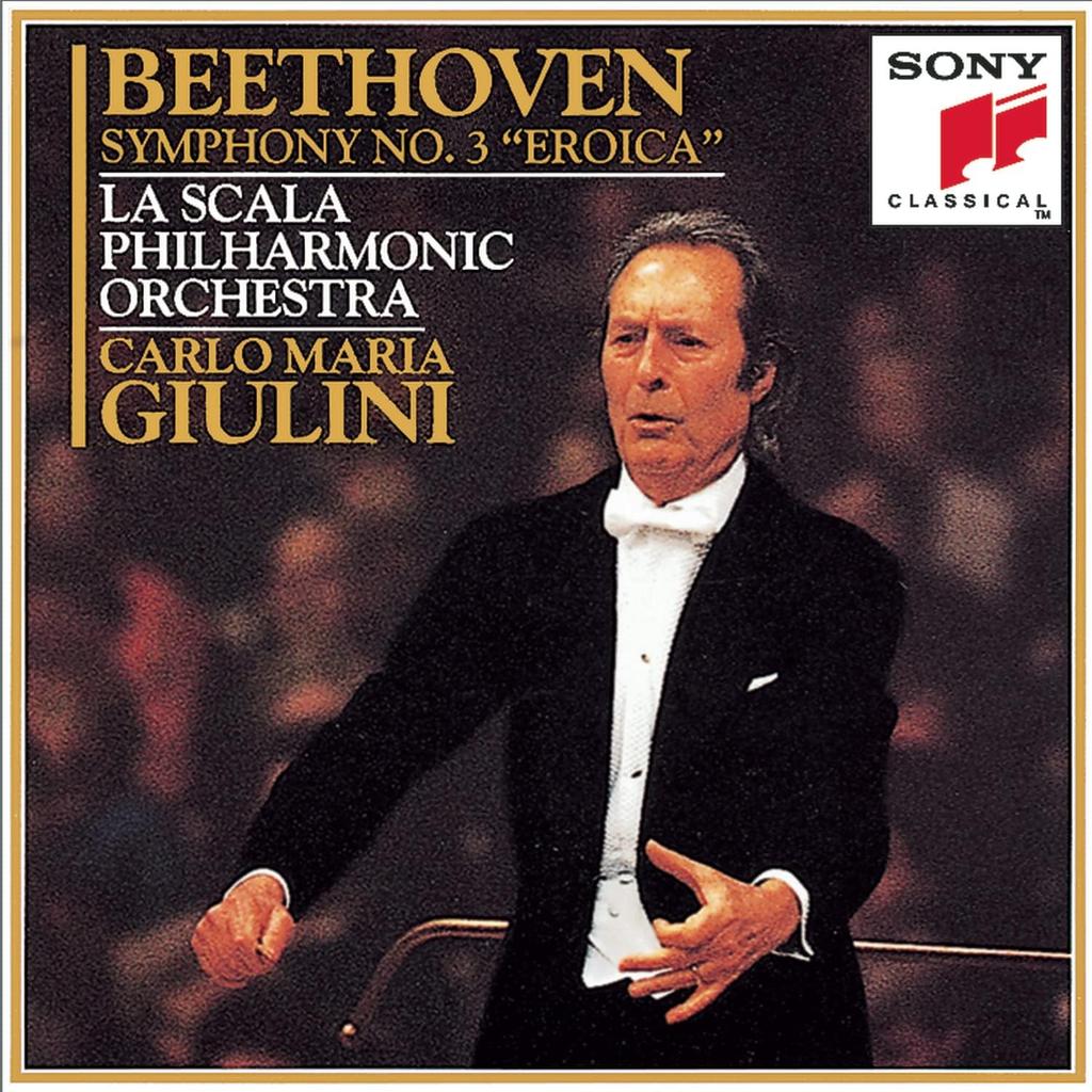 CD BEETHOVEN, GIULINI; LA SCALA PHILHA - Symphony 3  Japan Classical Used