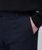 Musinsa Standard Heavyweight Fleece-Lined Tapered Hidden Elastic Waist Length Slacks [Navy]