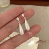 BF CLUB 925 Sterling Silver Earrings For Women Trendy Waterdrop Tassel Earring Jewelry Prevent Allergy Party Accessories