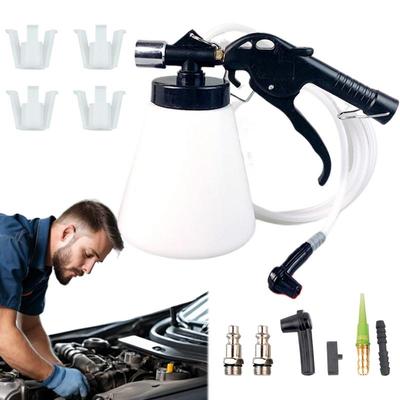 Brake Fluid Bleeder Kit 1L Portable Vacuum Fluid Pump For Brakes Professional Brake Flush Machine Pneumatic Brake Bleeder For