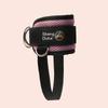 OLIKEI Gym Fitness Ankle Strap Double D-ring Buckle Adjustable Ankle Cuffs Cable Machines Ankle Support Workout Hip Leg Muscle Training Ankle Braces