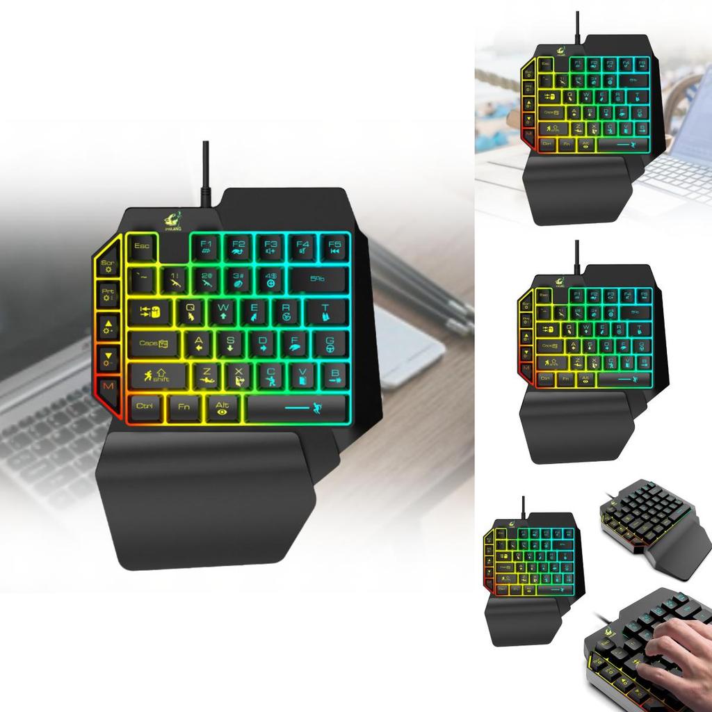 Rgb Gaming Keyboard Set With Macro Recording Features For Ultimate Gaming Performance