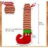 Table Leg Chair Foot Covers Santa Claus Christmas Decoration for Home Chair Table Cover Decor New Year Supplies