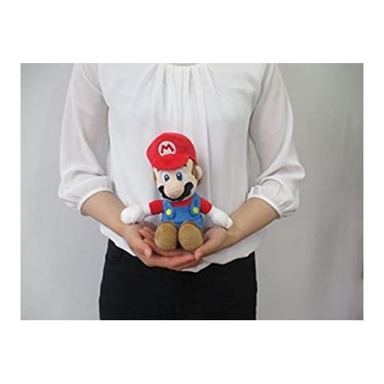 Super Mario Mario & Wario (S) Plush Set of 2 [Approx. 24cm & 25cm Tall] ALL STAR COLLECTION