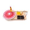 DIY Creative Wooden Electric Plotter Drawing Robot STEM Kids Model - Automatic Painting Science Electronics Kits Experiment