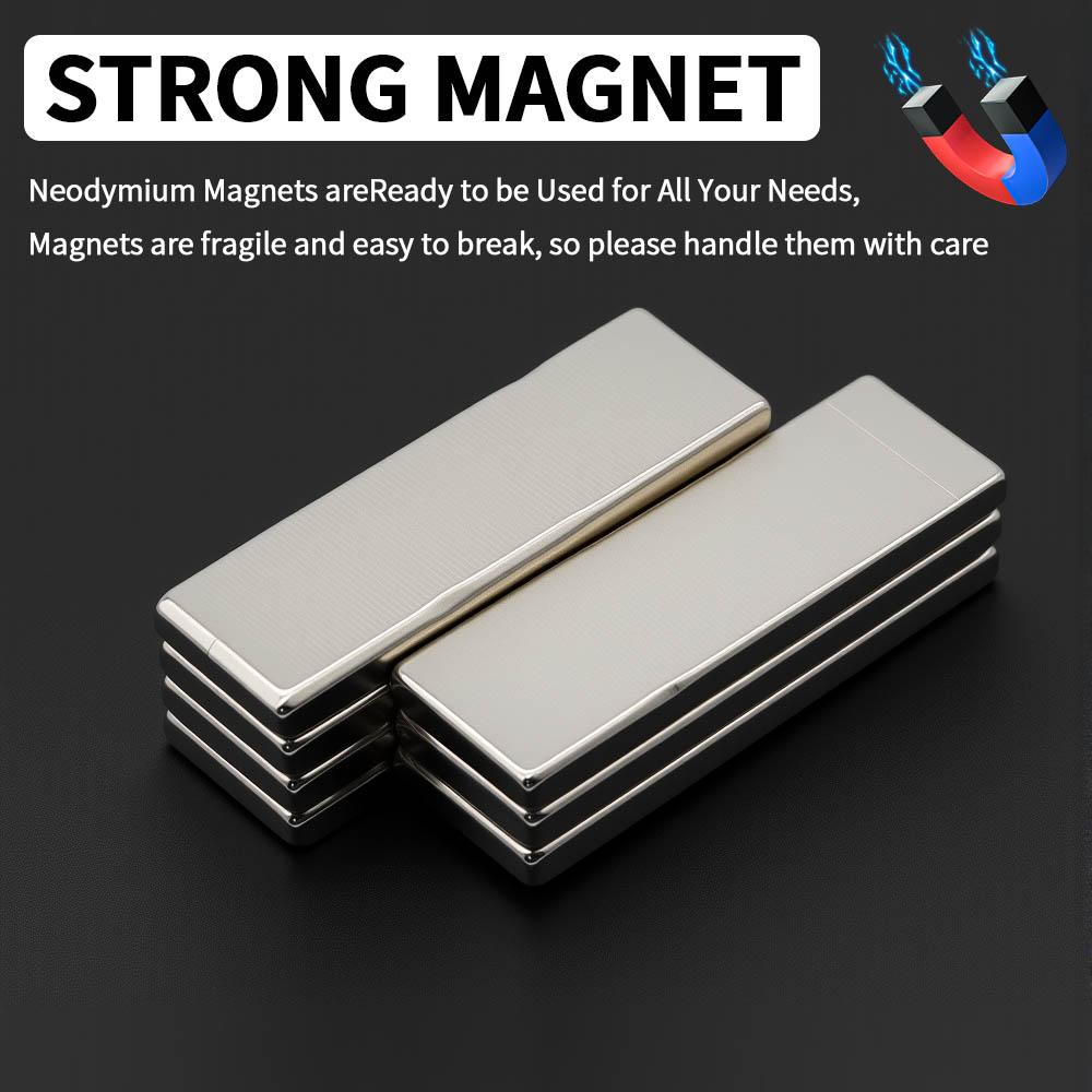 60x20x5mm Ισχυρός Μαγνήτης Νεοδυμίου N35 NdfeB Μόνιμος Μαγνητικός Κύβος Εξαιρετικά Ισχυροί Μαγνήτες Ψυγείου DIY