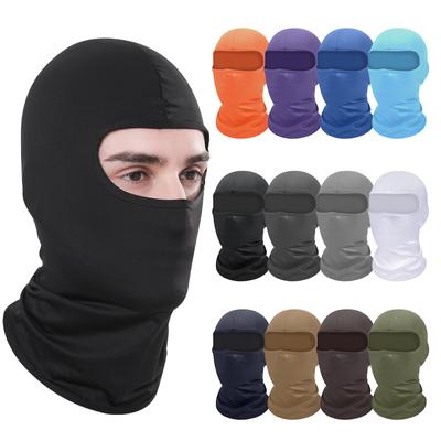 Summer Breathable Cycling Cap Anti-Uv Balaclava Men Full Face Mask Bicycle Motorcycle Running Cooling Sport Gear