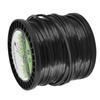 Round String Trimmer Line for   3.3mm Black High Cutting Efficiency Trimmer Line for Most Lawn Mowers Farm