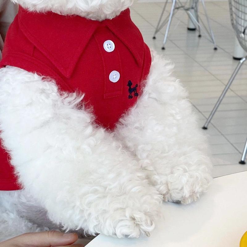 Spring and Summer Thin Mesh Sunscreen Clothing Small and Medium Teddy Bear Dog Clothes Vest Cool Clothes Pet Clothes