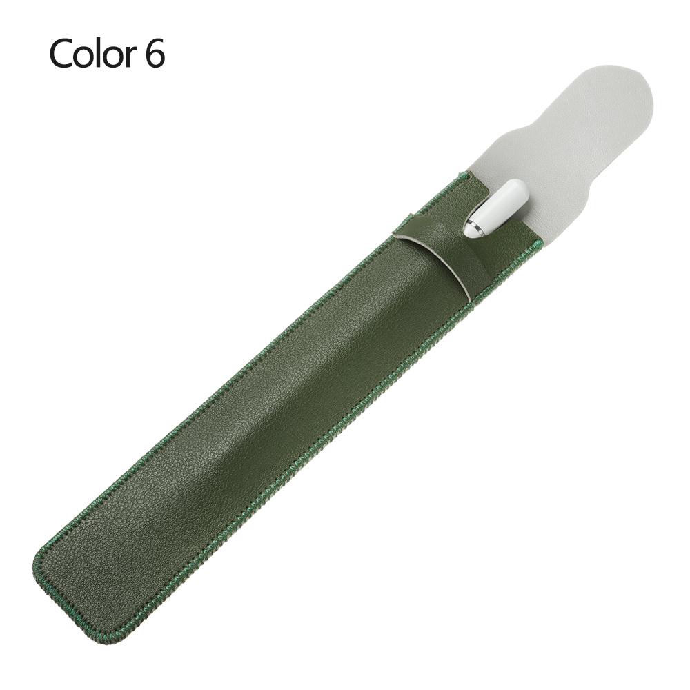 Stylus Stift Hülle Für IPad Apple Pencil Hülle Halter Weiches Leder Anti-Scroll Tasche Kappe Stiftspitze Abdeckung Tablet Touch Pen Schutzhülle