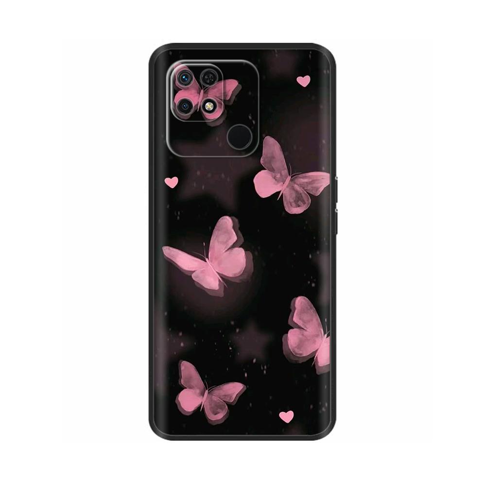 For Redmi 10C Case Soft Silicone Cover For Xiaomi Redmi 10C Case Cute Funny Shockproof TPU Back Cover redmi10C 10 C Cases Fundas