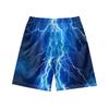European And American Dark Natural Lightning Element Men'S Casual Shorts Beach Pants