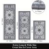 3 Pcs Set Floor Mat Bohemian Style Rugs Kitchen Carpet Non-Slip  Washable Kitchen Decoration Office Bedroom Corridor Rug