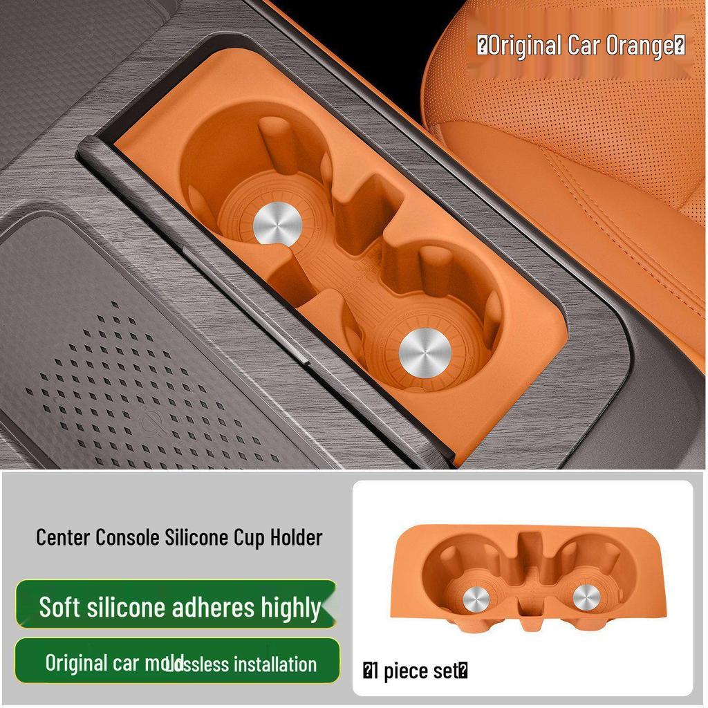 Silicone Mat for WEY Gaoshan 7/8/9 Cup Holder - Interior Storage Protection Cover