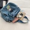 Handbag Casual and Cute Student Backpack Large Capacity for Commuting Multi-functional Double Shoulder Bag