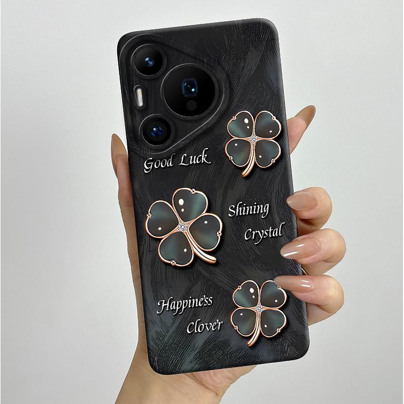 For Huawei Pura 70 Pro Case Pretty Butterfly Flower Soft Silicone Phone Case For Huawei Pura 70 Pura70 Pro 70Pro Plus Back Cover
